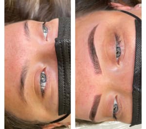 Eyebrow Tattoo result by Navas Microblading and Beauty in La Puente, CA