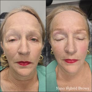 Eyebrow Tattoo result by Navoj Brows in Jurupa Valley, CA