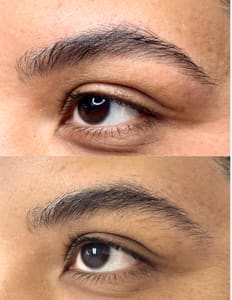 Eyebrow Tattoo result by Naz Beauty in Bellevue, WA