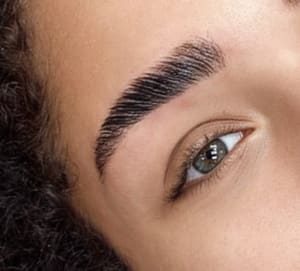 Eyebrow Tattoo result by Naz Brow Art /eyebrows threading/skincare, Facial / permanent makeup Microblading in Coral Springs, FL