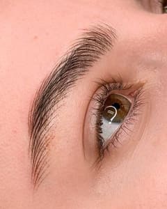 Eyebrow Tattoo result by Nbeauty Studio in Garden Grove, CA