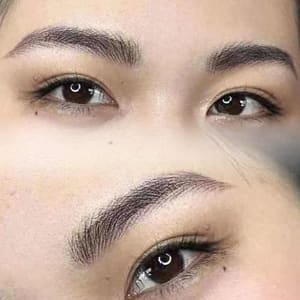 Eyebrow Tattoo result by Nbeauty Studio in Garden Grove, CA