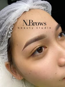 Eyebrow Tattoo result by Nbrows beauty studio in San Leandro, CA