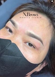 Eyebrow Tattoo result by Nbrows beauty studio in San Leandro, CA