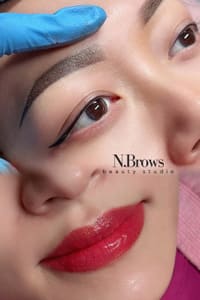 Eyebrow Tattoo result by Nbrows beauty studio in San Leandro, CA