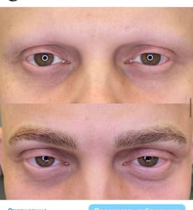 Eyebrow Tattoo result by NE Pigments Permanent Make-up in Charlotte, NC