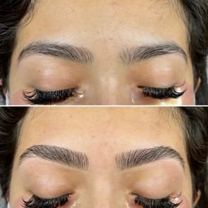 Eyebrow Tattoo result by Necesse Aesthetics in Manteca, CA