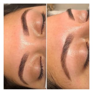Eyebrow Tattoo result by Necesse Aesthetics in Manteca, CA