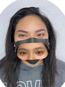 Eyebrow Tattoo result by Need Beauty Studio in La Puente, CA