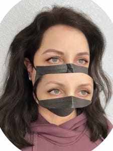 Eyebrow Tattoo result by Need Beauty Studio in La Puente, CA
