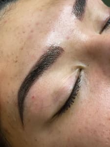 Eyebrow Tattoo result by Needles of Oz in Greensburg, PA