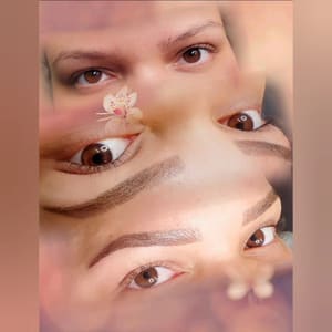 Eyebrow Tattoo result by Nefertiti Studio in York, PA