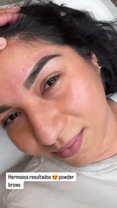 Eyebrow Tattoo result by Nelfi Bossio Aesthetic Studio in Houston, TX