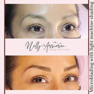Eyebrow Tattoo result by Nelly Arriaran Eyebrow Perfection in San Diego, CA