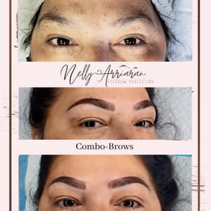 Eyebrow Tattoo result by Nelly Arriaran Eyebrow Perfection in San Diego, CA