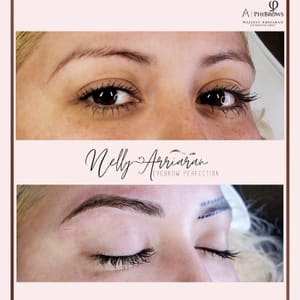 Eyebrow Tattoo result by Nelly Arriaran Eyebrow Perfection in San Diego, CA