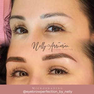 Eyebrow Tattoo result by Nelly Arriaran Eyebrow Perfection in San Diego, CA