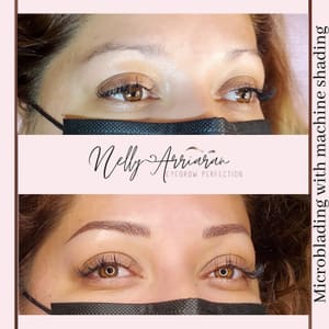 Eyebrow Tattoo result by Nelly Arriaran Eyebrow Perfection in San Diego, CA