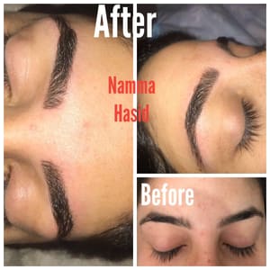 Eyebrow Tattoo result by Neomi Microblading - West Hills - Eyebrow Design Studio & Еyebrow Аrtist in Thousand Oaks, CA