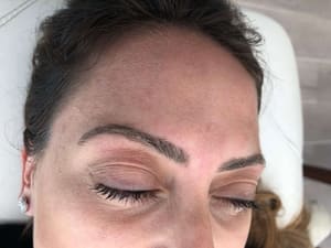 Eyebrow Tattoo result by Neomi Microblading - West Hills - Eyebrow Design Studio & Еyebrow Аrtist in Thousand Oaks, CA