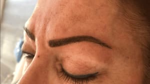 Eyebrow Tattoo result by Neomi Microblading - West Hills - Eyebrow Design Studio & Еyebrow Аrtist in Thousand Oaks, CA