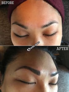 Eyebrow Tattoo result by Neomi Microblading - West Hills - Eyebrow Design Studio & Еyebrow Аrtist in Thousand Oaks, CA