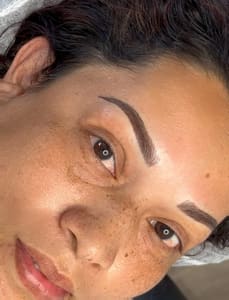Eyebrow Tattoo result by New Brows By Nour in Irvine, CA