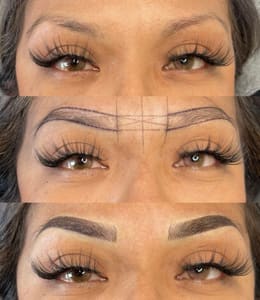 Eyebrow Tattoo result by New Brows By Nour in Irvine, CA
