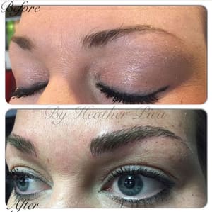 Eyebrow Tattoo result by New Image Permanent Cosmetics By Heather Pica in Santa Clarita, CA