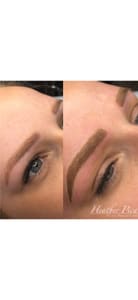 Eyebrow Tattoo result by New Image Permanent Cosmetics in Lancaster, CA