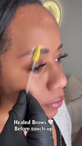 Eyebrow Tattoo result by New Look Beauty Permanent Makeup Studio in Denville, NJ