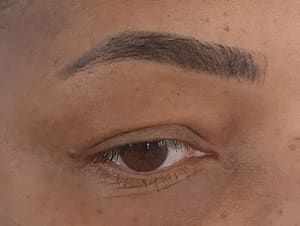 Eyebrow Tattoo result by New Look Salon and Spa in Henrico, VA