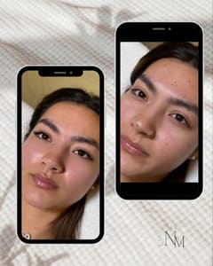 Eyebrow Tattoo result by New Moon Beauty in Billerica, MA