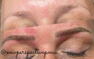 Eyebrow Tattoo result by New Perspective Tattoos in Lewiston, ID
