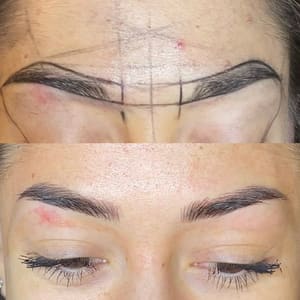 Eyebrow Tattoo result by New Perspective Tattoos in Lewiston, ID