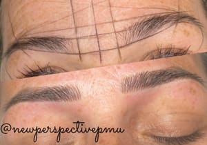 Eyebrow Tattoo result by New Perspective Tattoos in Lewiston, ID