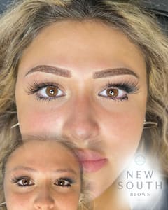 Eyebrow Tattoo result by New South Brows in Richmond Hill, GA