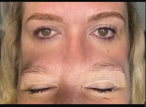 Eyebrow Tattoo result by New South Brows in Richmond Hill, GA