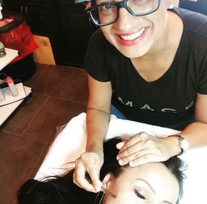 Eyebrow Tattoo result by New Tampa Aesthetics by Claudia, LLC in Tampa, FL