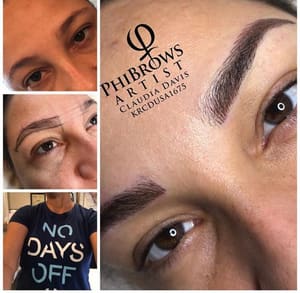 Eyebrow Tattoo result by New Tampa Aesthetics by Claudia, LLC in Tampa, FL
