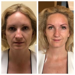 Eyebrow Tattoo result by New U Natural Beauty in Las Vegas, NV