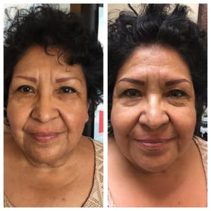 Eyebrow Tattoo result by New U Natural Beauty in Las Vegas, NV