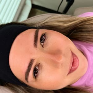 Eyebrow Tattoo result by Newark PMU by Cintia Ferreira in Tampa, FL