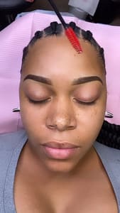 Eyebrow Tattoo result by Next Level Beauty LLC in Virginia Beach, VA