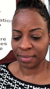 Eyebrow Tattoo result by Next Level Beauty LLC in Virginia Beach, VA