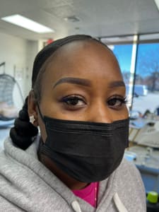 Eyebrow Tattoo result by Next Level Beauty LLC in Virginia Beach, VA