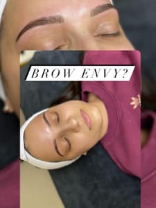 Eyebrow Tattoo result by Next Page Beauty in White Oak, PA