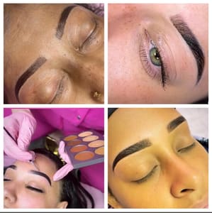 Eyebrow Tattoo result by Next Page Beauty in White Oak, PA