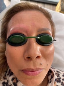 Eyebrow Tattoo result by NG Beauty Studio Inc. in Plano, TX