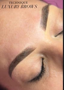 Eyebrow Tattoo result by Ng Permanent Makeup Studio Academy LLC in Indianapolis, IN